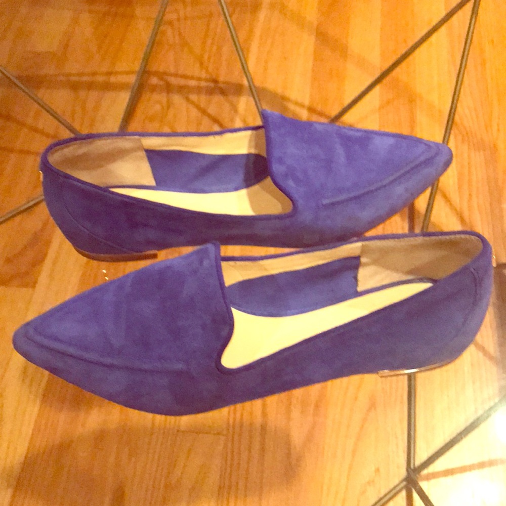 Ivanka Trump Suede Flats
